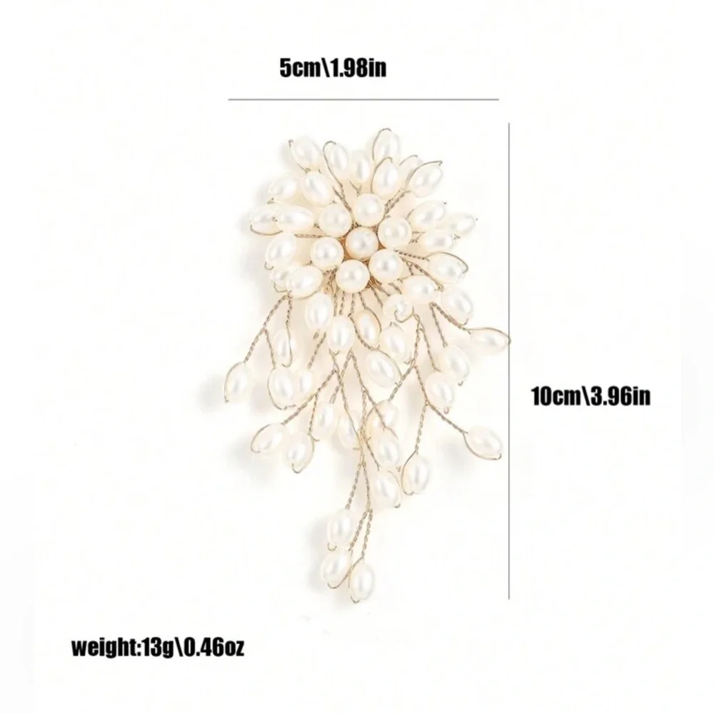 ✨NEW Regal Elegant Pearl Statement Brooch